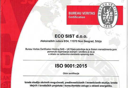 ISO 9001:201